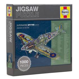 haynes supermarine spitfire mark IX jigsaw puzzle box